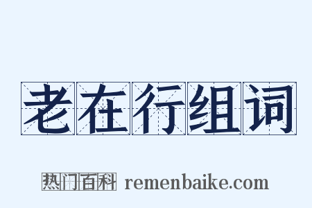 老在行组词是什么意思的图片
